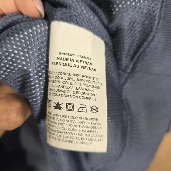 Nike Golf Pullover Mens XL SHIELD‎ Victory Water Resistant Blue Colorblock - Picture 7 of 7